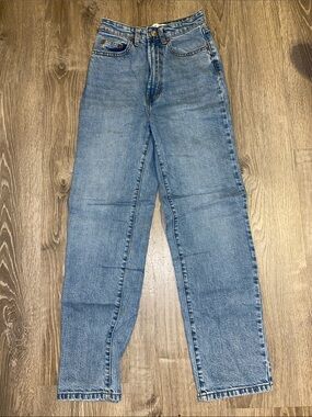 Primark Men's Light Blue Straight-Leg Jeans